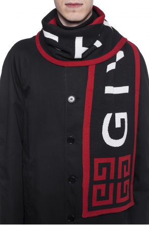 Logo-embroidered scarf, zdjęcie 2 Logo-embroidered scarf od Givenchy